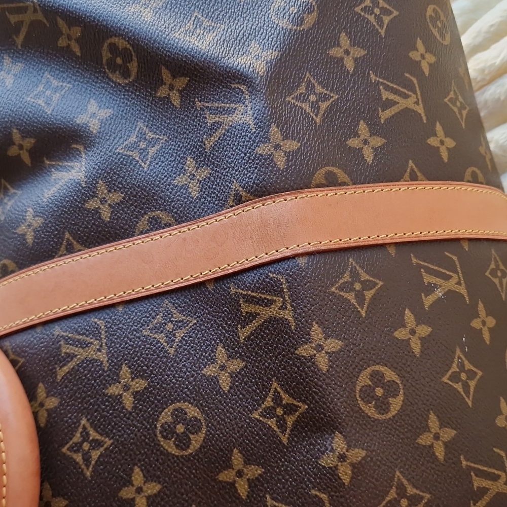 Louis Vuitton Keepall Bandouliere 50 With COMPLIMENTARY CELINE NEW UMBRELLA. - Picture 8 of 17